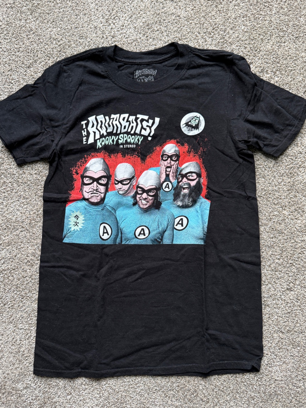 The Aquabats! Kooky Spooky Black Graphic Band Tee